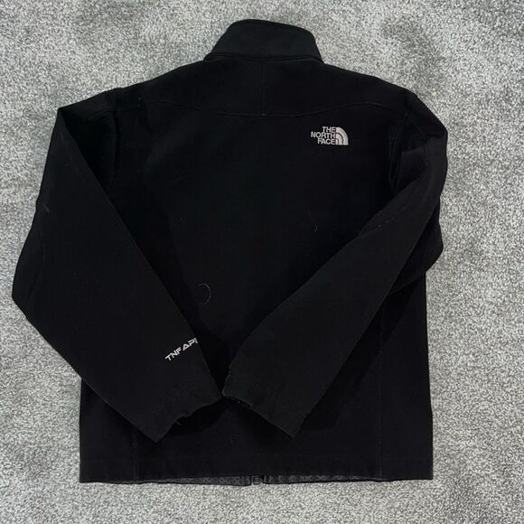 The North Face Boys TNF Bionic Apex Soft Shell Jacket M Black Outdoors Winter - Picture 4 of 8